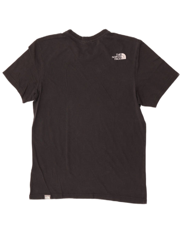 The North Face Mens T-Shirt Top Small Black Cotton