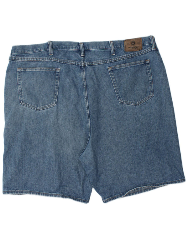 WRANGLER Mens Relaxed Fit Denim Shorts W48 4XL Blue Cotton