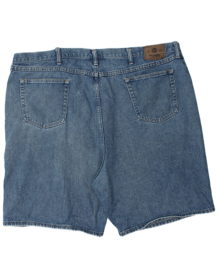 WRANGLER Mens Relaxed Fit Denim Shorts W48 4XL Blue Cotton