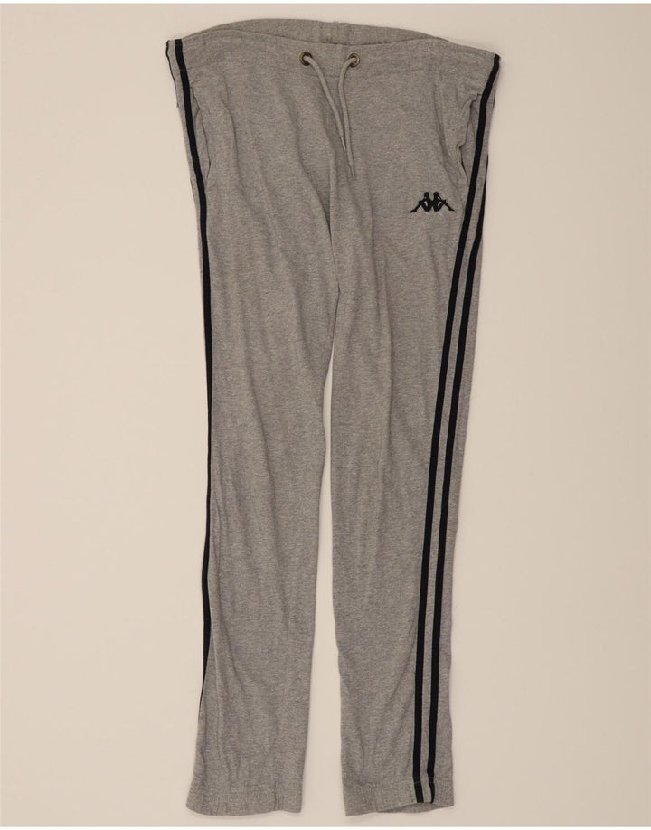 KAPPA Womens Tracksuit Trousers UK 10 Small  Grey Vintage Kappa and Second-Hand Kappa from Messina Hembry 