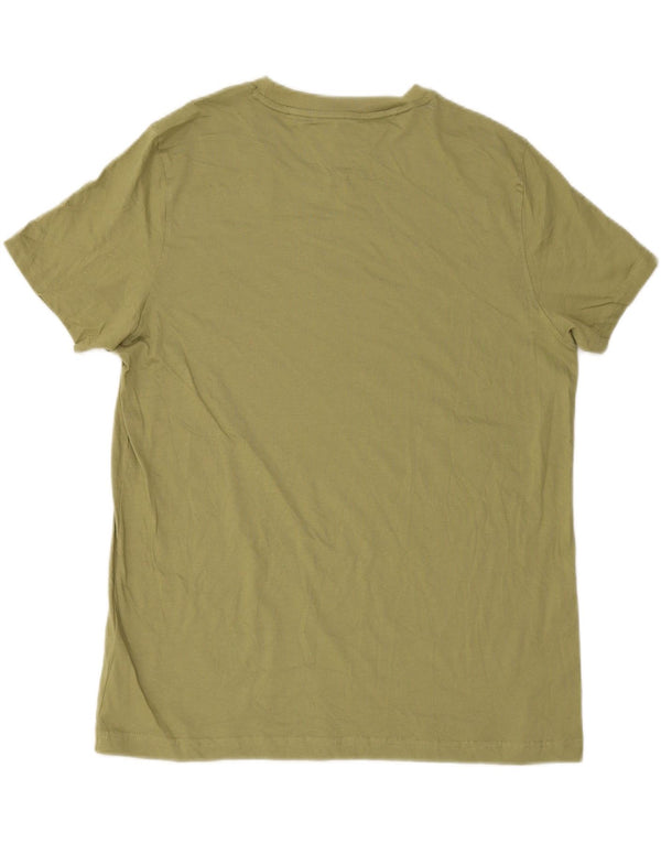 Tommy Hilfiger Womens T-Shirt Top UK 20 2XL Khaki Cotton