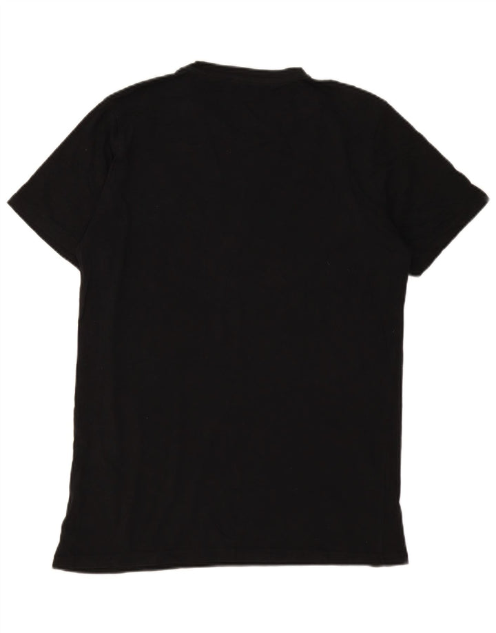 Carrera Mens Graphic T-Shirt Top Large Black