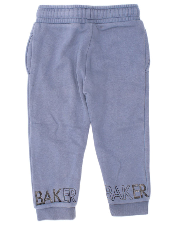 Ted Baker Baby Boys Graphic Joggers Tracksuit Trousers 18-24 Months Blue