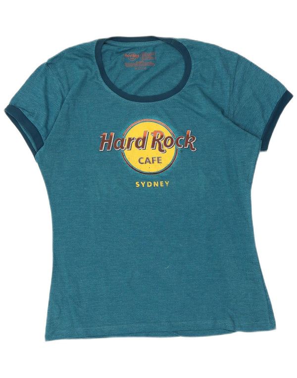 Hard Rock Cafe Boys Sydney Graphic T-Shirt Top 11-12 Years Large Blue