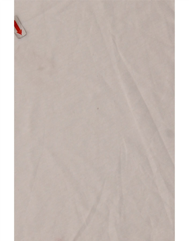 JACK & JONES Mens T-Shirt Top Medium White Cotton
