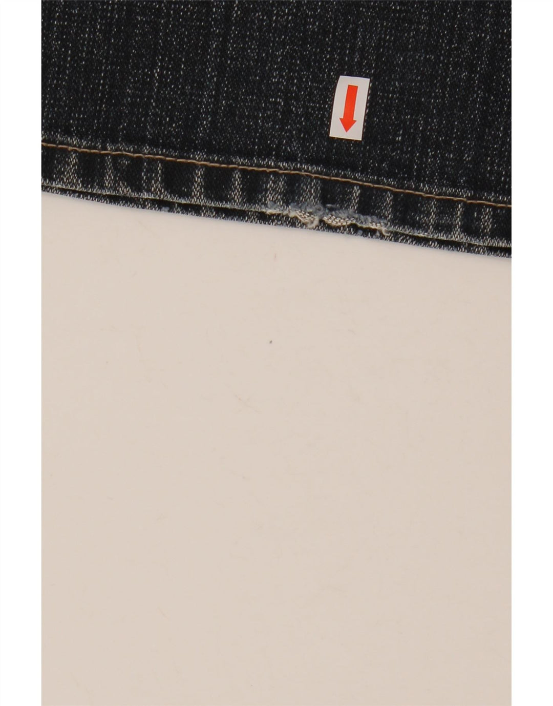 WRANGLER Mens Bootcut Jeans W32 L32 Navy Blue Cotton