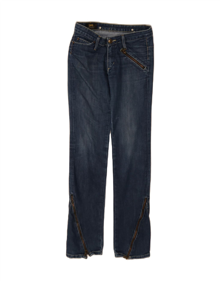 LEE Womens Slim Jeans W28 L33 Navy Blue Cotton Vintage Lee and Second-Hand Lee from Messina Hembry 
