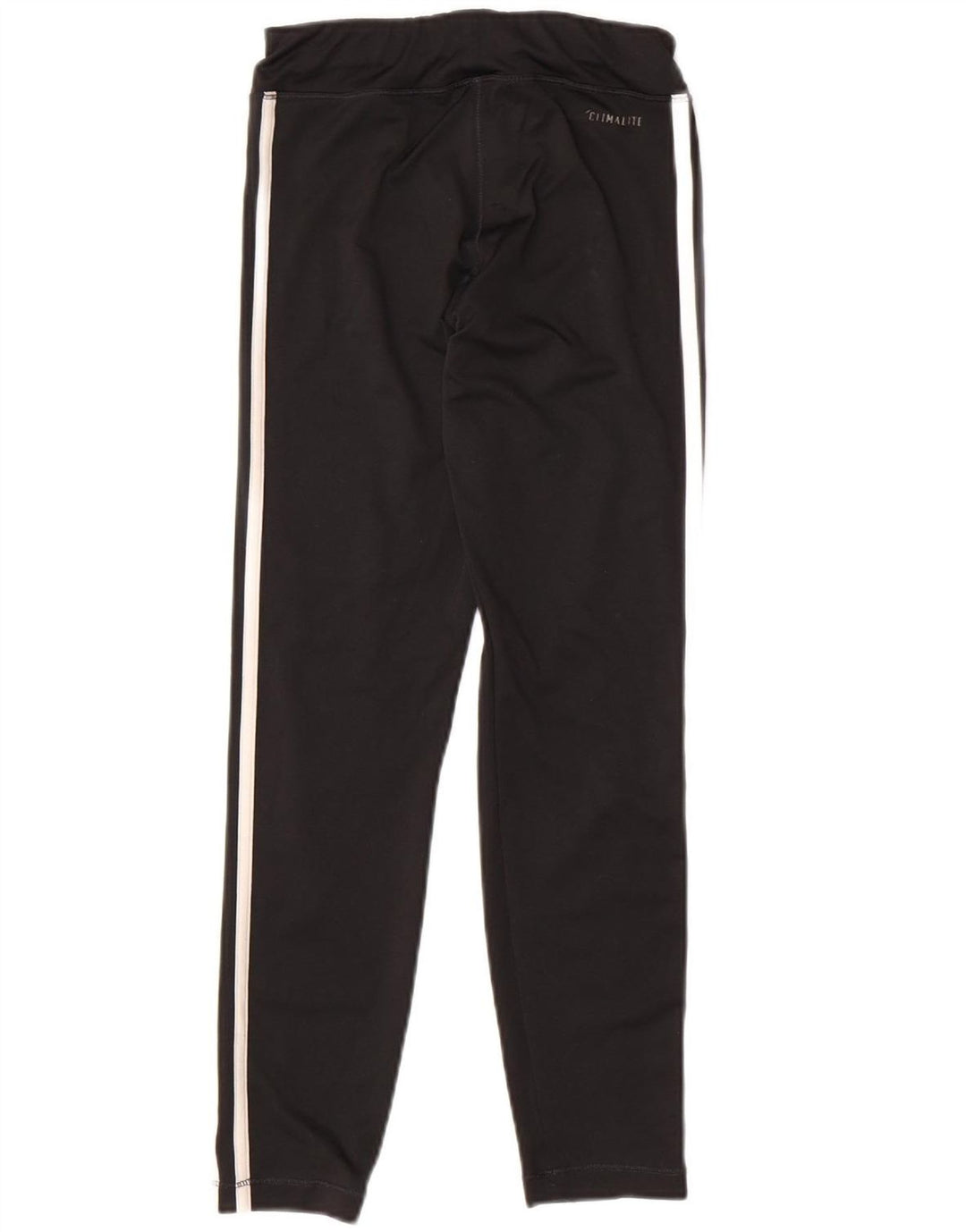 ADIDAS Girls Climalite Leggings 9-10 Years Small  Black Polyester