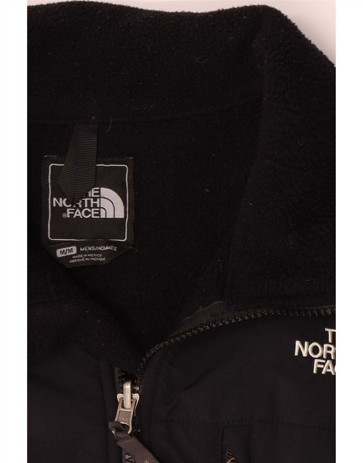 The North Face Mens Fleece Jacket UK 38 Medium Black Polyester