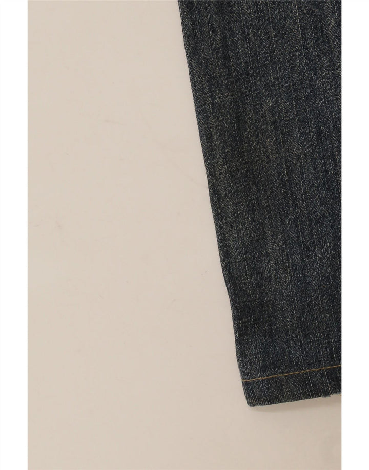 Calvin Klein Womens Bootcut Jeans W27 L27 Blue Cotton