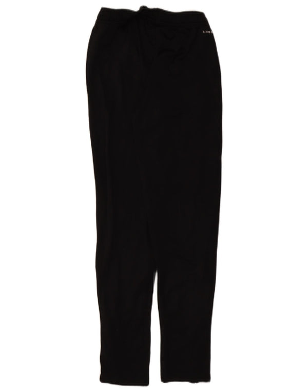 Adidas Boys Tracksuit Trousers 13-14 Years Black Polyester