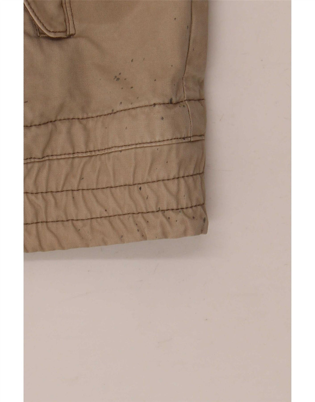 G-Star Mens Bomber Jacket UK 40 Large Beige Cotton