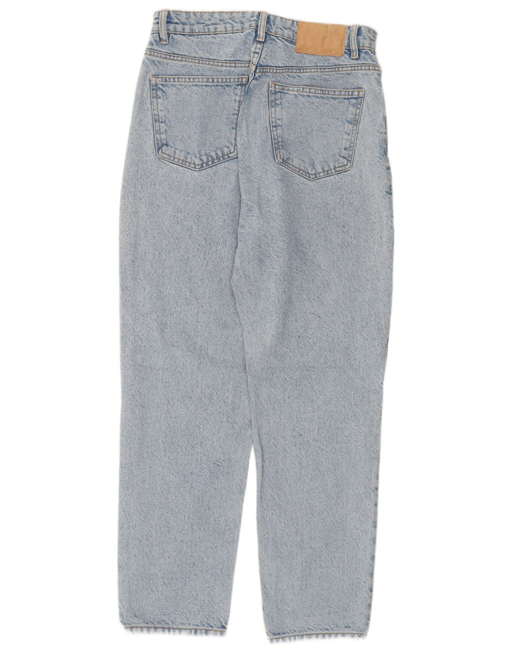 Zara Womens High Waist Jeans EU 40 Medium W30 L27 Blue Cotton