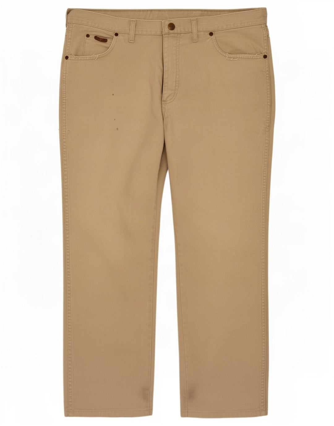 Wrangler Mens Straight Jeans W36 L29 Beige