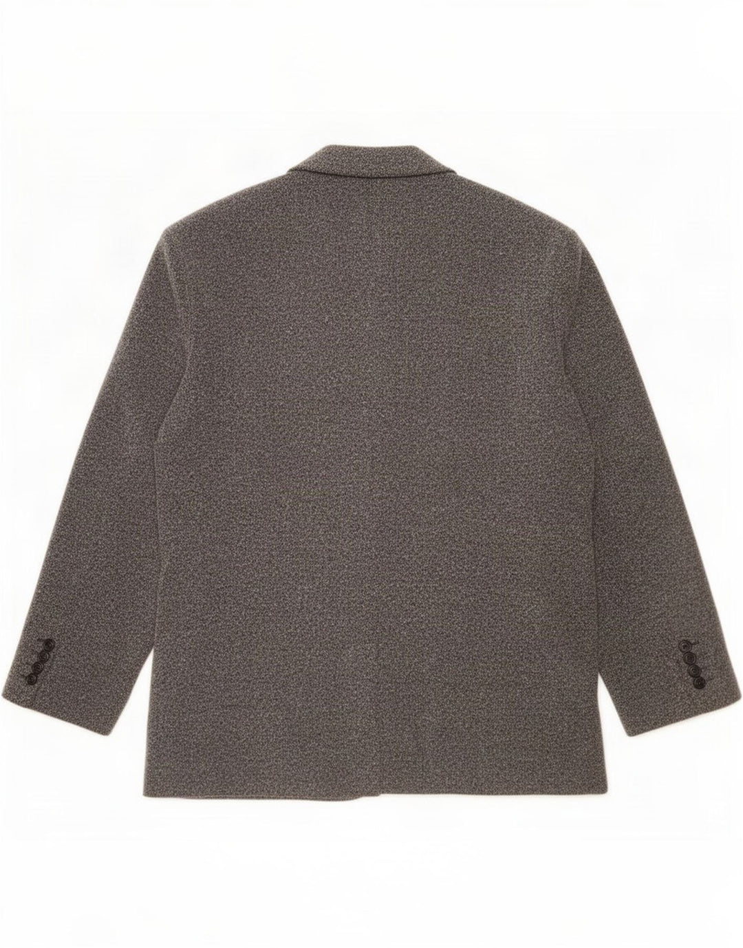 Marks & Spencer Mens Short 3 Button Blazer Jacket UK 42 Large Grey Flecked