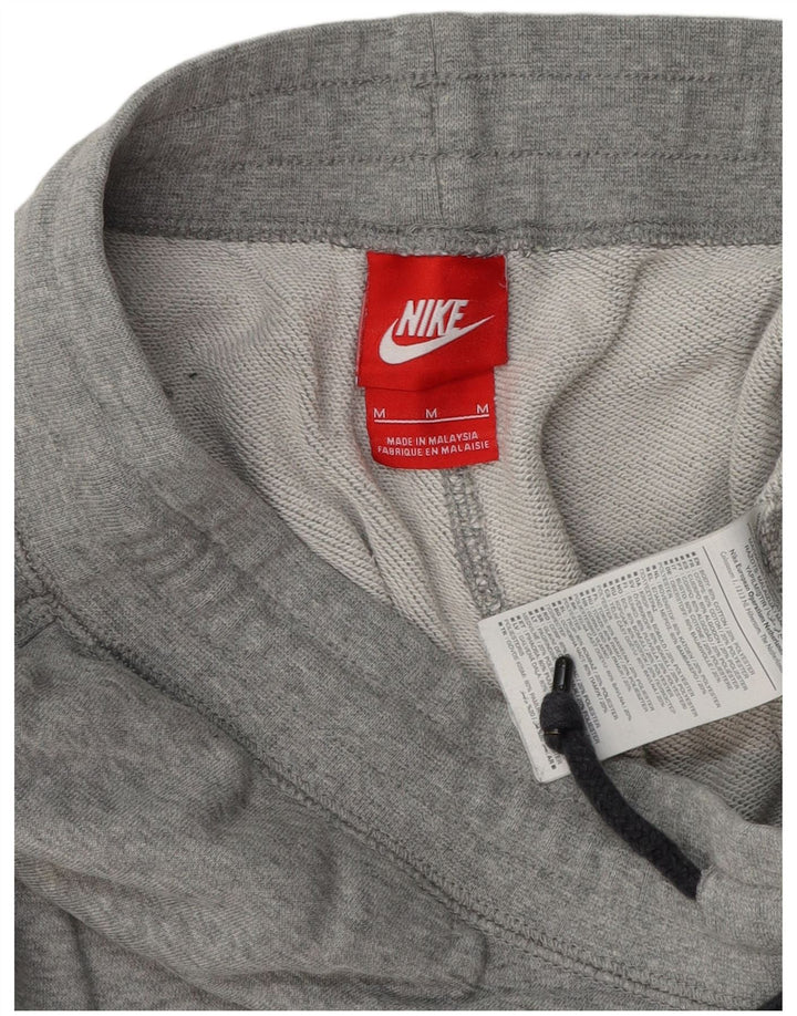 NIKE Mens Graphic Tracksuit Trousers Joggers Medium  Grey Cotton