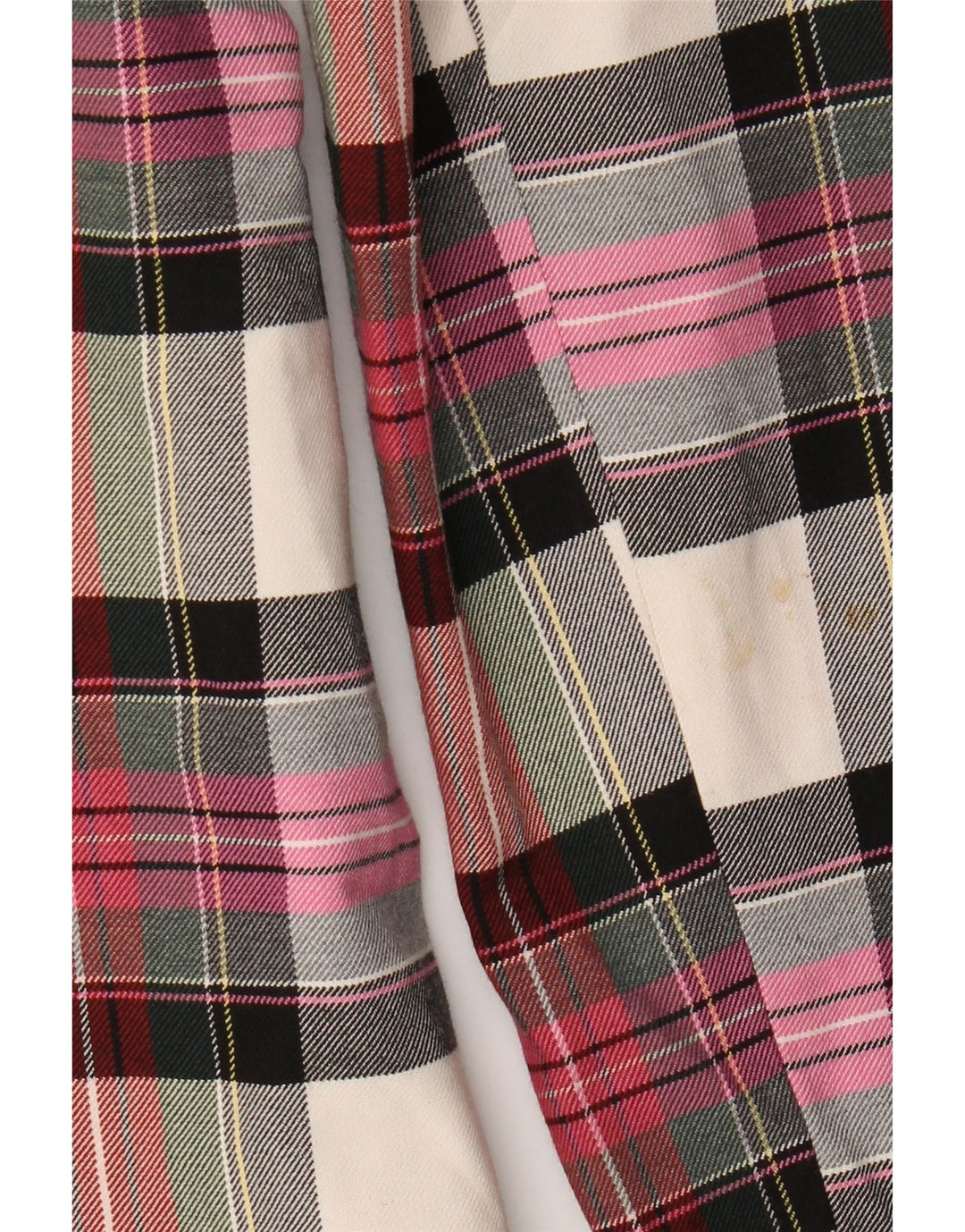 TOPSHOP Womens Double Breasted Blazer Jacket UK 10 Small  Pink Check