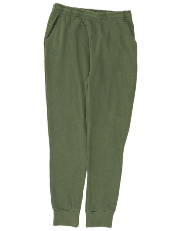 Kappa Mens Graphic Tracksuit Trousers Joggers Large Green