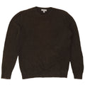 Cos Mens Crew Neck Jumper Sweater Medium Khaki Cotton