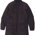 Woolrich Mens Padded Coat UK 38 Medium Navy Blue