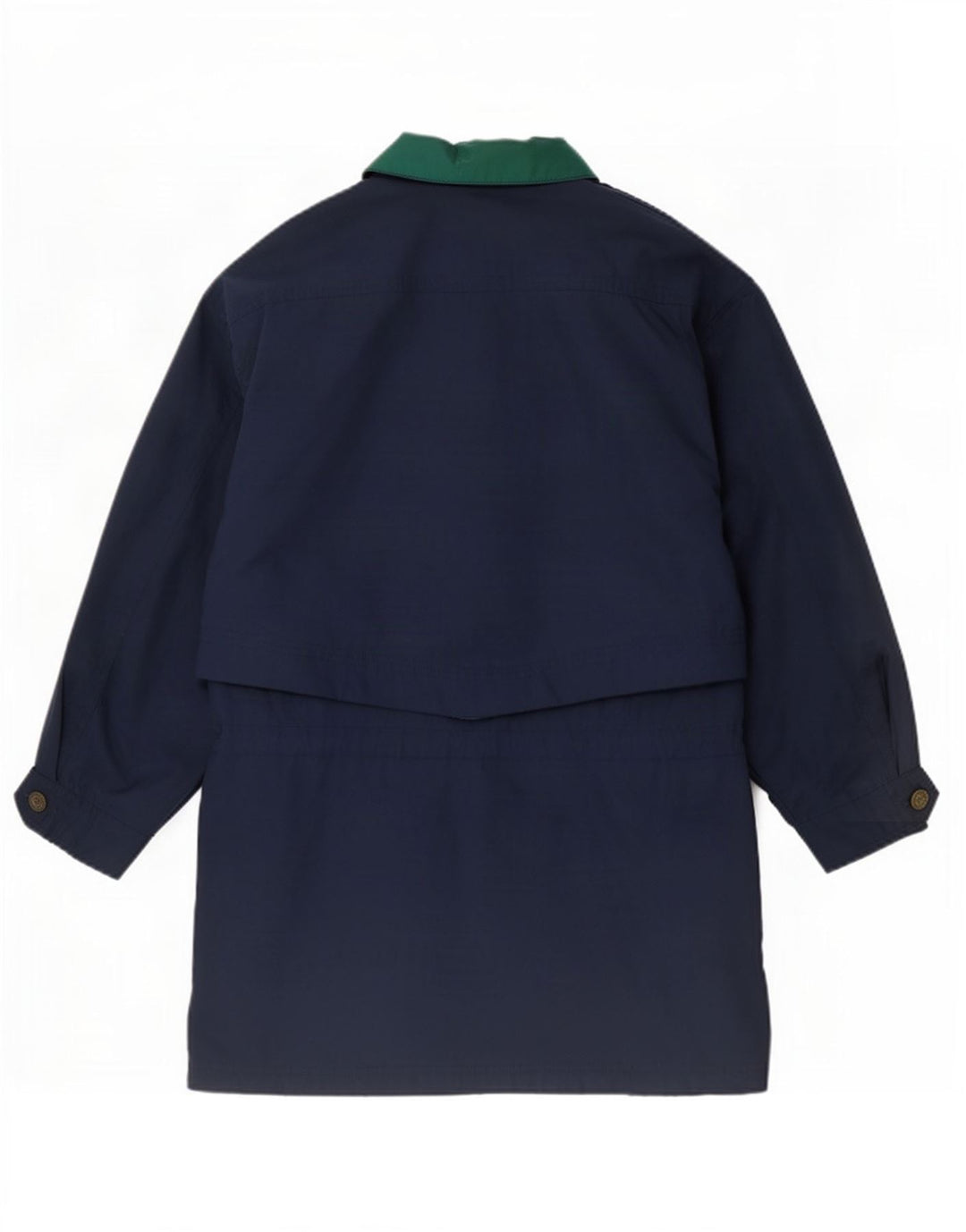 St. Bernard Womens Oversized Raincoat UK 10 Small Navy Blue Polyester