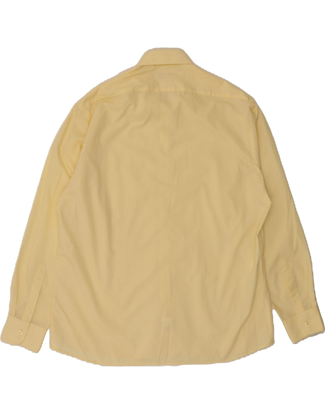 PIERRE CARDIN Mens Shirt Size 43 XL Yellow Polyester Vintage Pierre Cardin and Second-Hand Pierre Cardin from Messina Hembry 