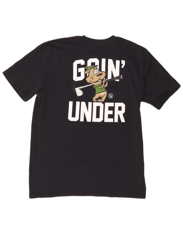 Adidas Mens Graphic T-Shirt Top Large Black
