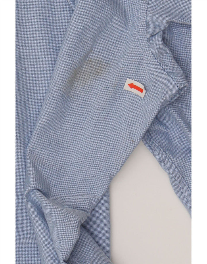 TOMMY HILFIGER Mens Regular Fit Shirt XL Blue Cotton