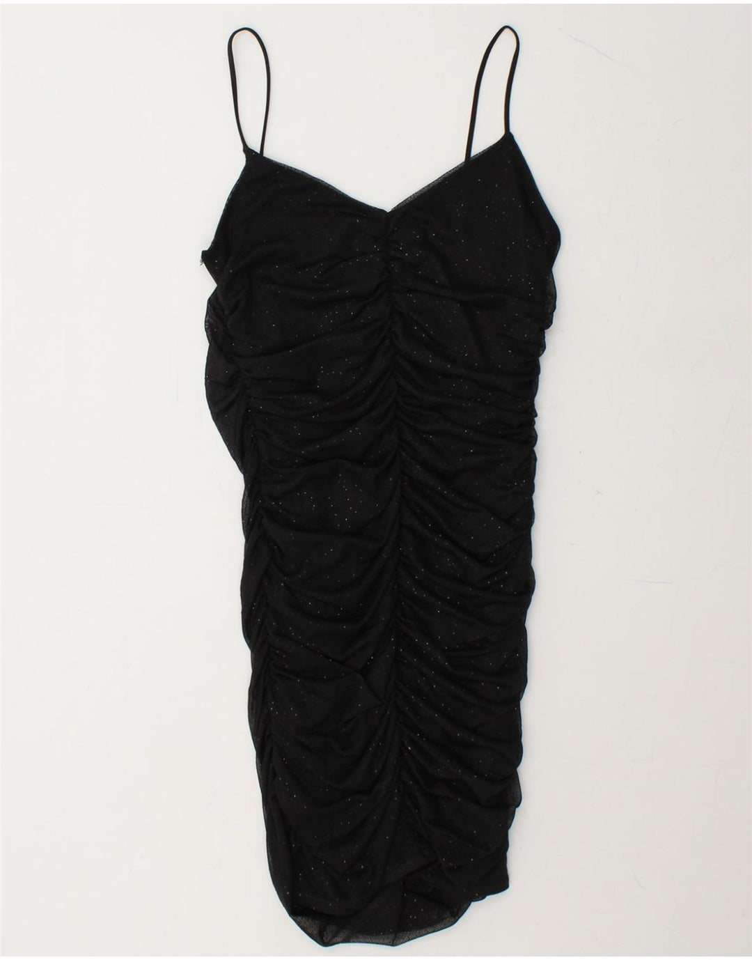 QUIZ Womens Sleeveless Bodycon Dress UK 12 Medium Black Polyester Vintage Quiz and Second-Hand Quiz from Messina Hembry 