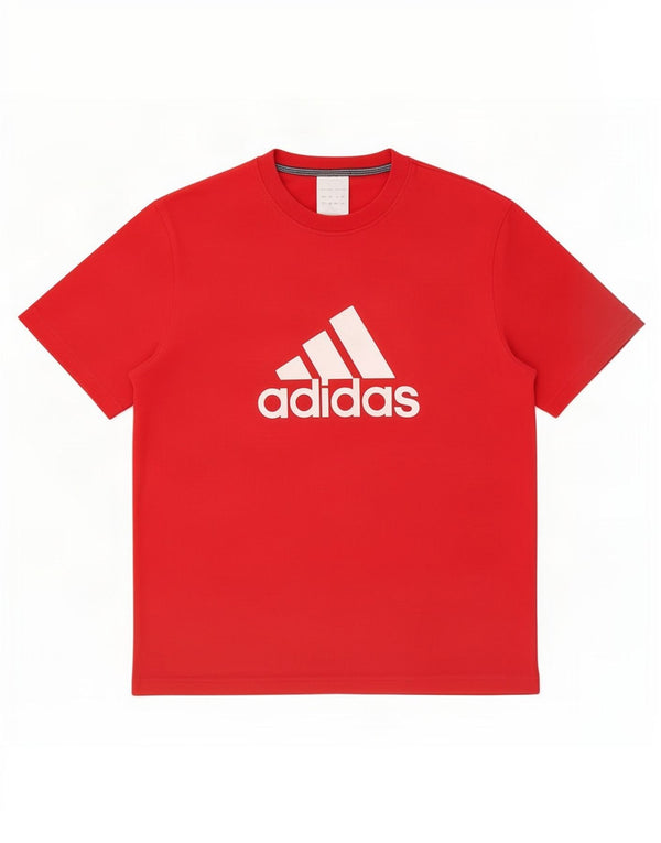 Adidas Mens Graphic T-Shirt Top XL Pink Cotton