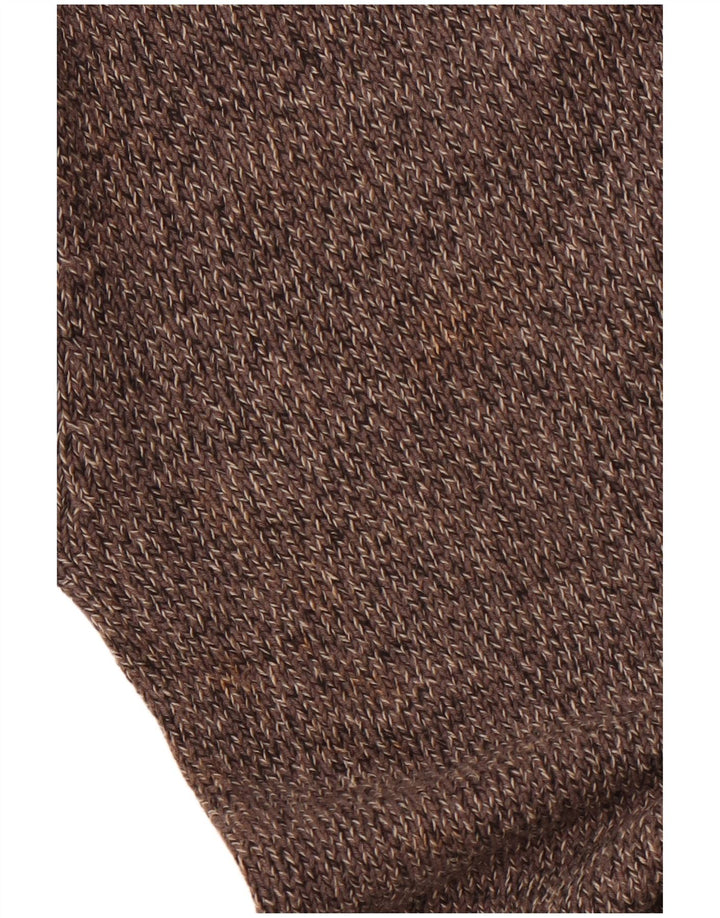 KAPPA Mens V-Neck Jumper Sweater Medium Grey Cotton