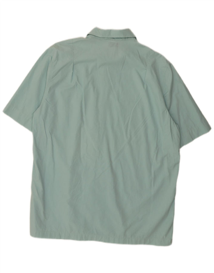 Levi's Mens Short Sleeve Shirt XL Blue Cotton