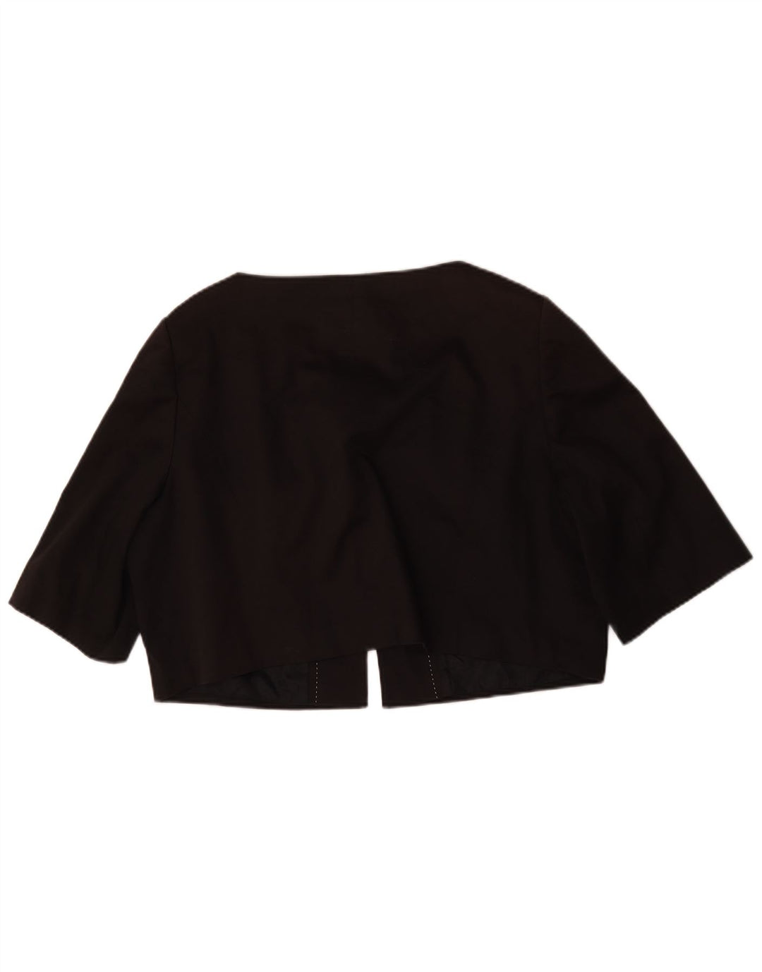 Marks & Spencer Womens Autograph Oversized Bolero Jacket UK 14 Medium Black