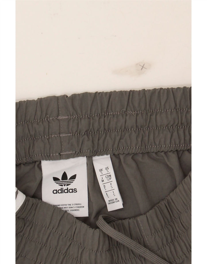 ADIDAS Mens Tracksuit Trousers Joggers Small  Grey Nylon Vintage Adidas and Second-Hand Adidas from Messina Hembry 
