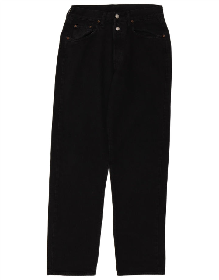 REPLAY Mens 901 Regular Fit Straight Jeans W31 L32 Black Cotton