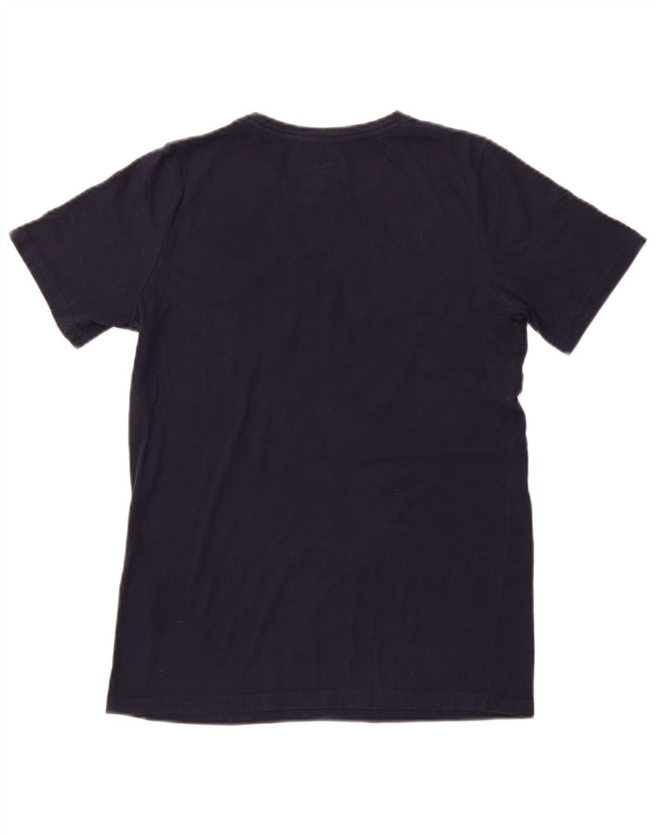 CHAMPION Womens Graphic T-Shirt Top UK 18 XL Navy Blue