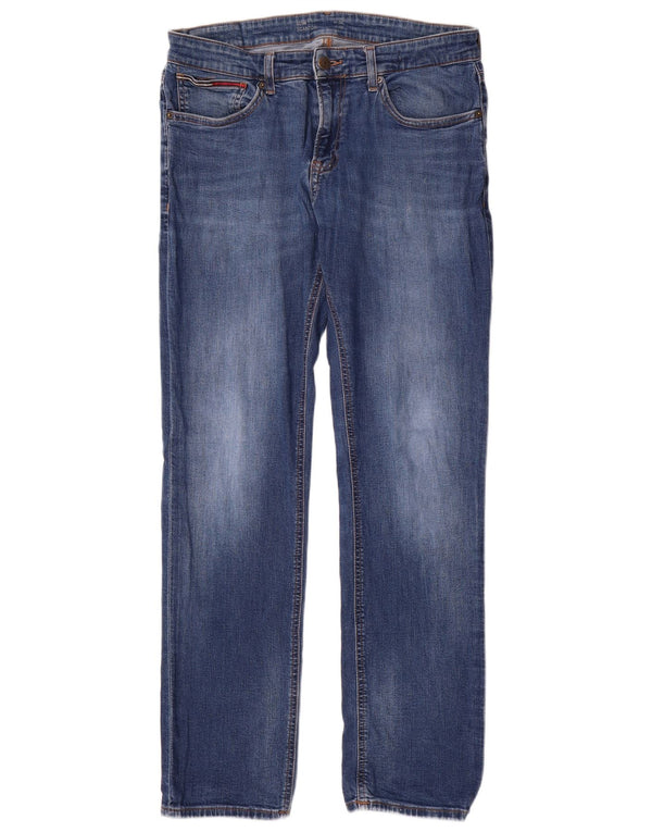 TOMMY HILFIGER Mens Scanton Slim Jeans W34 L32 Blue Cotton