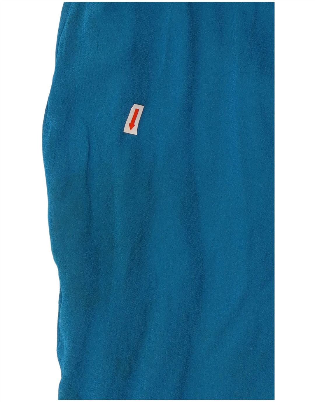 Stefanel Womens Oversized Off Shoulder A-Line Dress US 8 Medium Blue