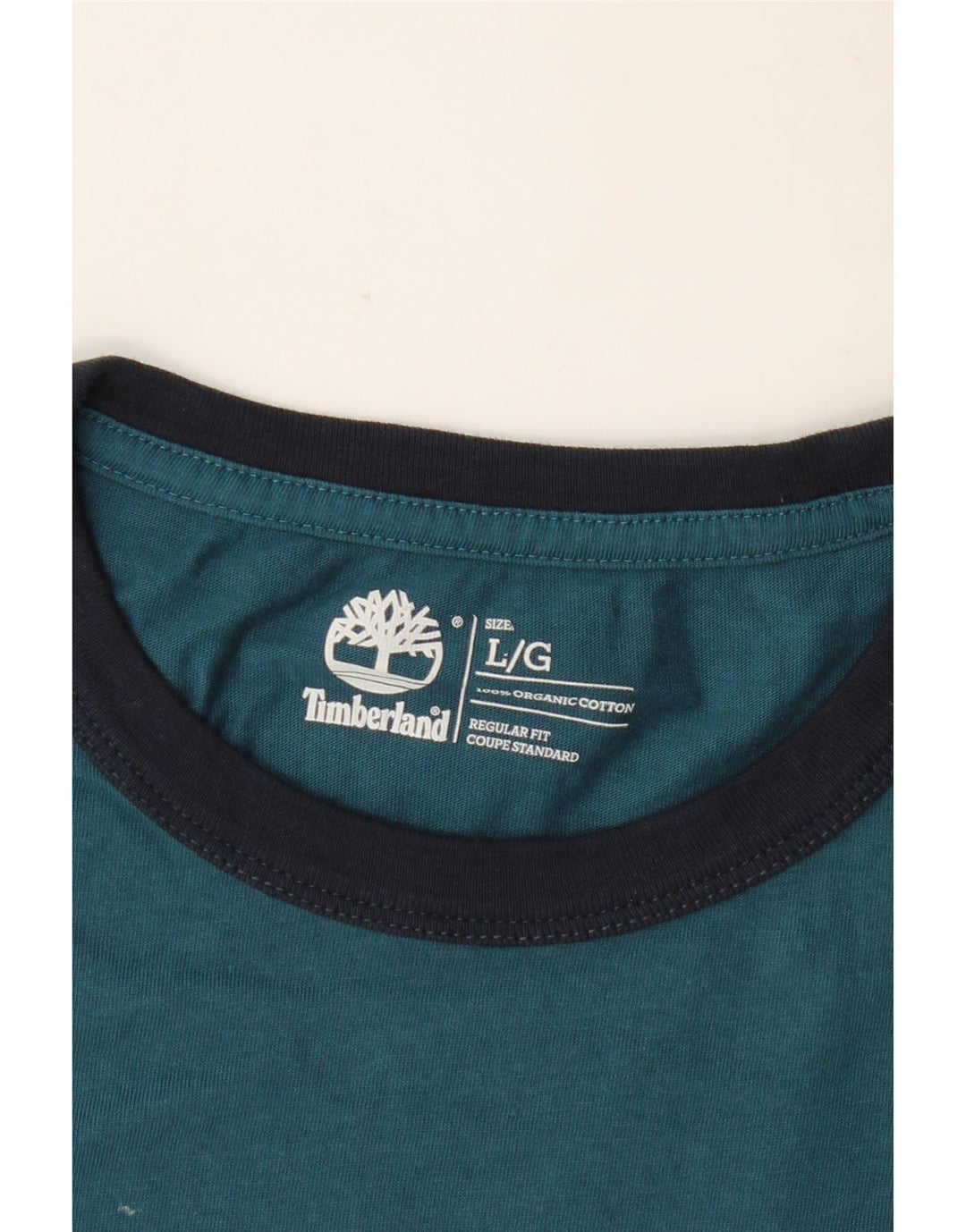 TIMBERLAND Mens Coupe Standard Regular Fit Graphic T-Shirt Top Large Blue