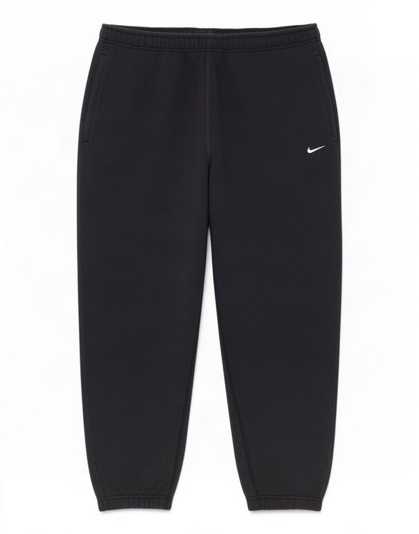 Nike Mens Tracksuit Trousers Joggers Large Black Cotton