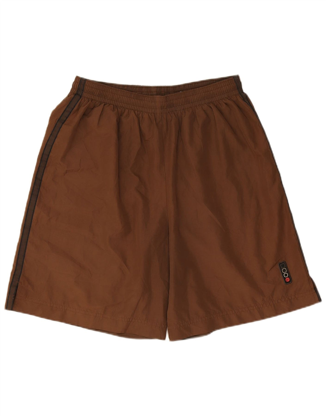 NIKE Mens Sport Shorts UK 39/41 Medium  Brown Polyester