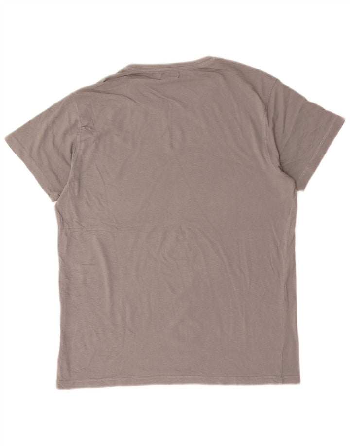Avirex Mens Graphic T-Shirt Top Medium Grey