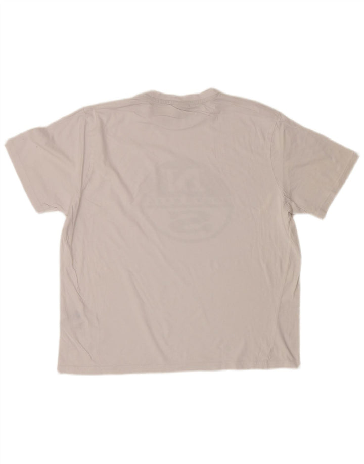 North Sails Mens Graphic T-Shirt Top Large White Cotton