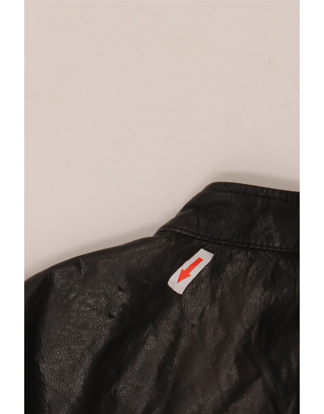 Conbipel Mens Leather Jacket IT 48 Medium Black