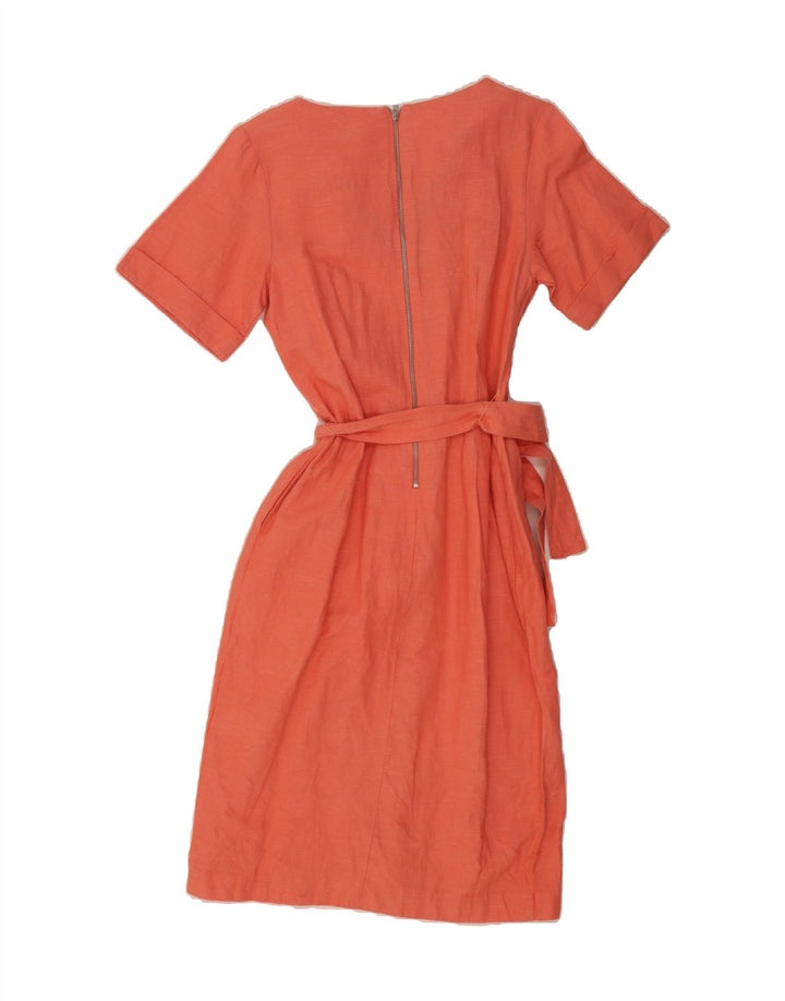 WAREHOUSE Womens A-Line Dress UK 12 Medium Pink Cotton Vintage Warehouse and Second-Hand Warehouse from Messina Hembry 