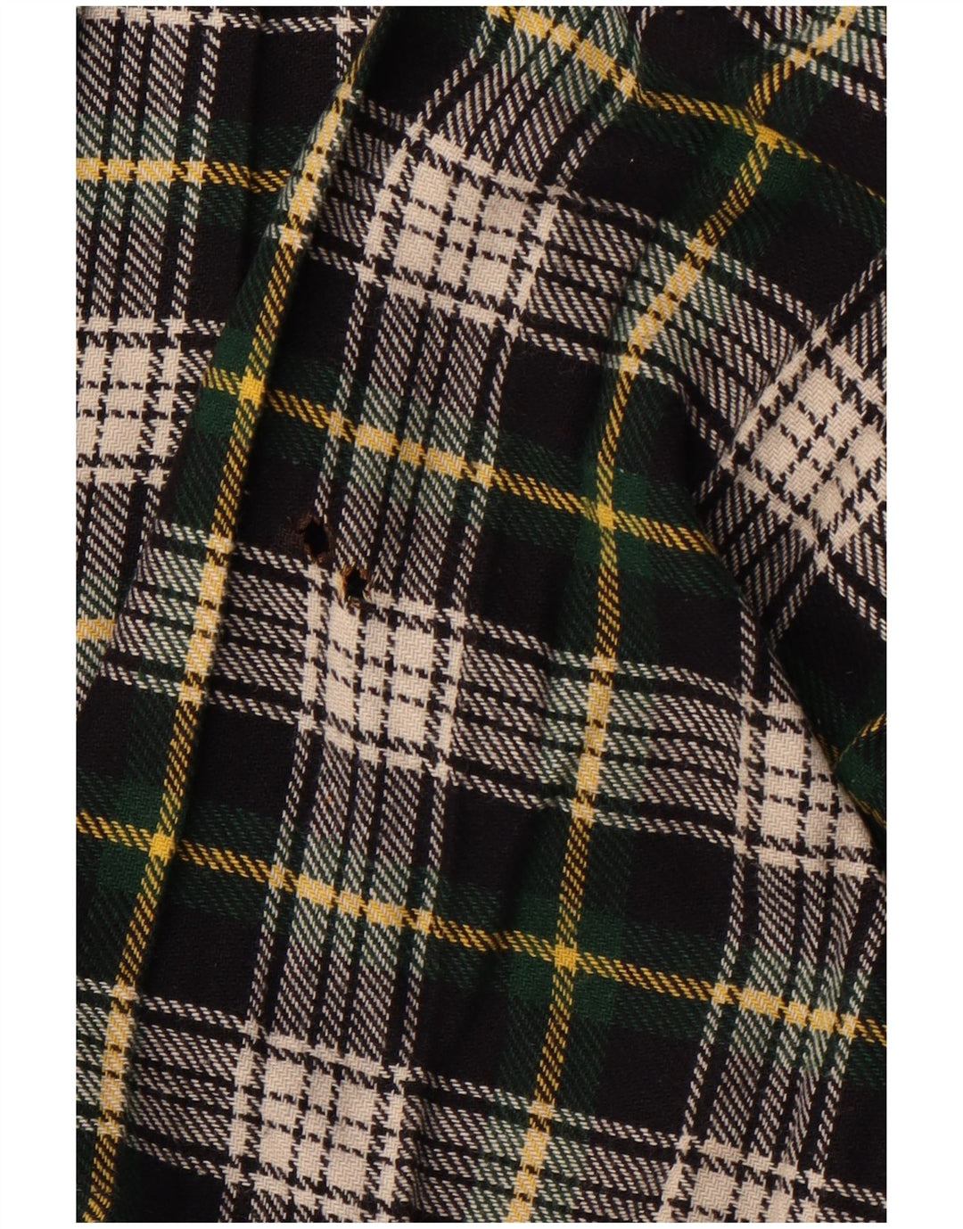 VINTAGE Womens Wrap Skirt W26 Small Green Check