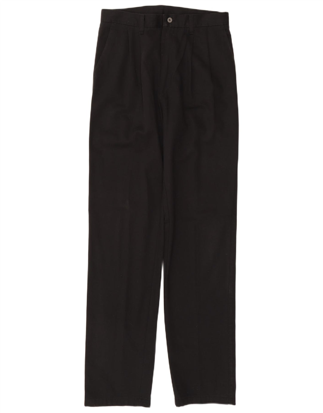 Wrangler Mens Pegged Chino Trousers W32 L36 Black Cotton