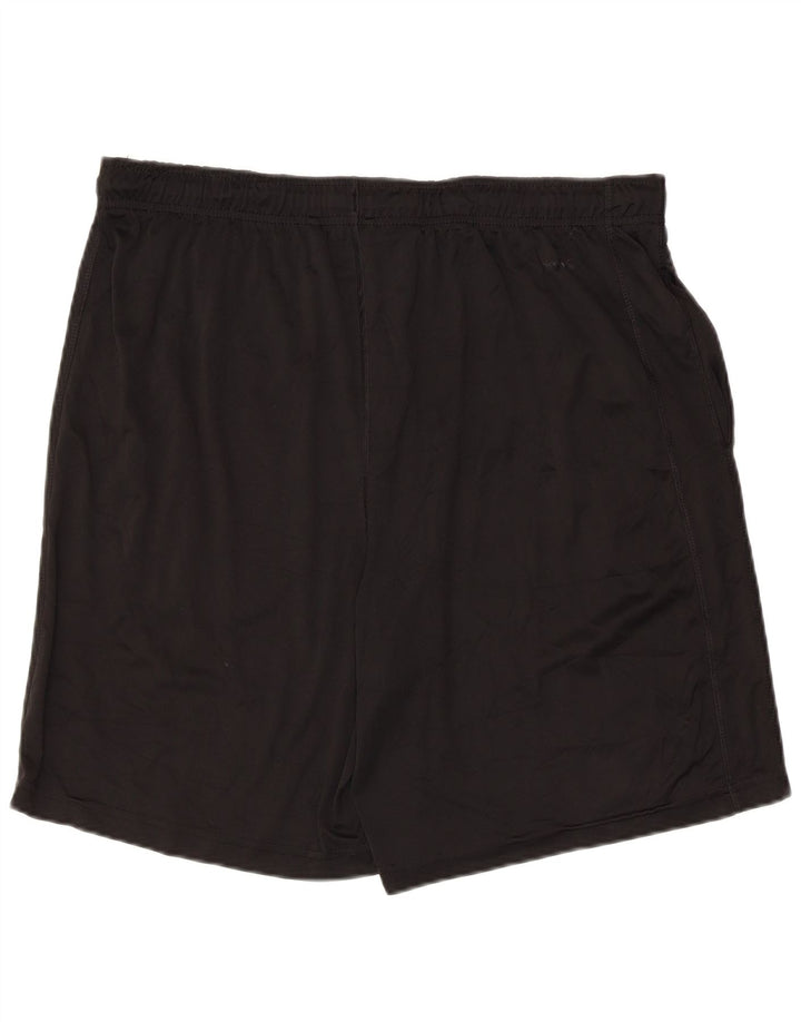 Russell Athletic Mens Sport Shorts Large  Black Polyester