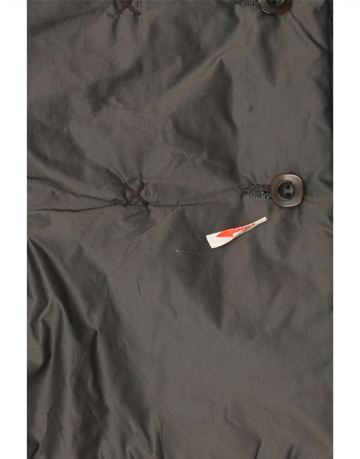 Gas Womens Padded Jacket IT 44 Medium Black Polyester