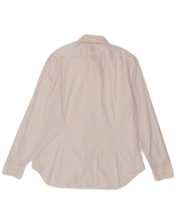 Armani Collezioni Mens Shirt Size 45 18 2XL White